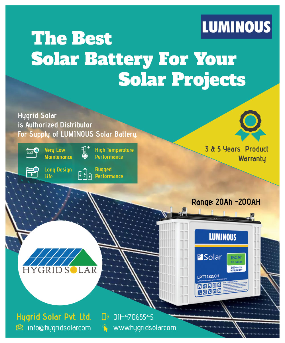 hygrid_solar's tweet photo. The Authorized Distributor For Supply of Luminous Solar Battery !!!
HYGRID SOLAR PVT. LTD.
ph: 011-47065545
mail: info@hygirdsolar.com
visit: https://t.co/MRe4jxSonc
#hygridsolar pvt. ltd. #luminous #luminoussolarbattery #luminousbattery #solarpower #solarbattery #greenenergy https://t.co/7WyUFgELDS