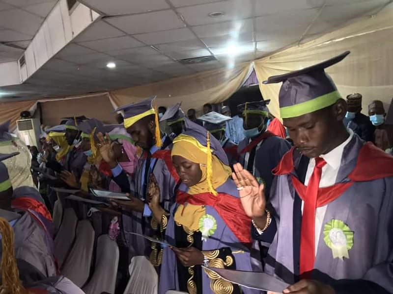 College of Health Sciences Usmanu Danfodiyo University Sokoto holds Induction/Oath taking ceremony of Audentes Doctores, Class of 2019 graduates of the Department of MBBS on Monday 2nd November, 2020 at Giginya Hotel, Sokoto.