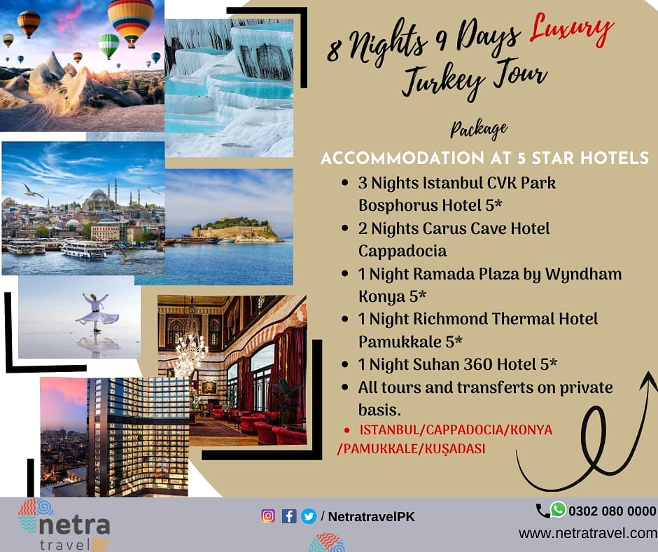 netratravelpk's tweet photo. Want to have a luxury trip to Turkey with an exquisite experience?
We are here for you. 
For details, contact @ 0302 080 0000
Or visit or other social media pages.

#travel #turkey #pakistan #business #meetings #meeting #corporate #luxury #work #package #triptoturkey #netra https://t.co/kc9rEWWEhC