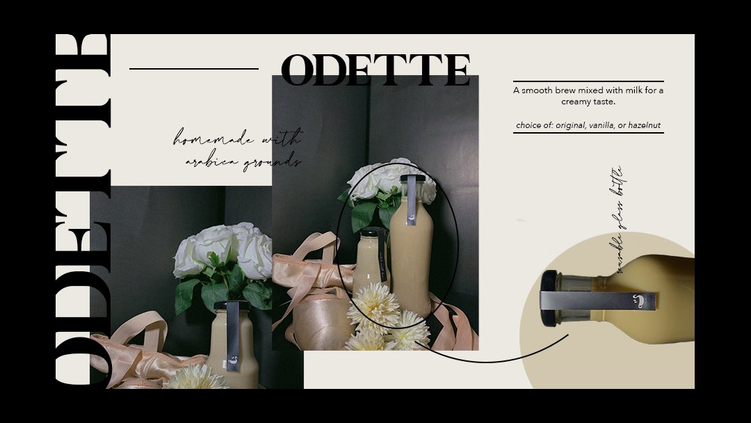 brewpointe's tweet photo. Stay up long enough to transform from a swan to a queen with a finished to-do list with ✨ Odette ✨—
— A smooth brew mixed with milk for a creamy taste. Choice of original, hazelnut, and vanilla.
#CoffeeOnPointe
#BrewPointe
#Tindasitas2020 https://t.co/YrffiLbtgl