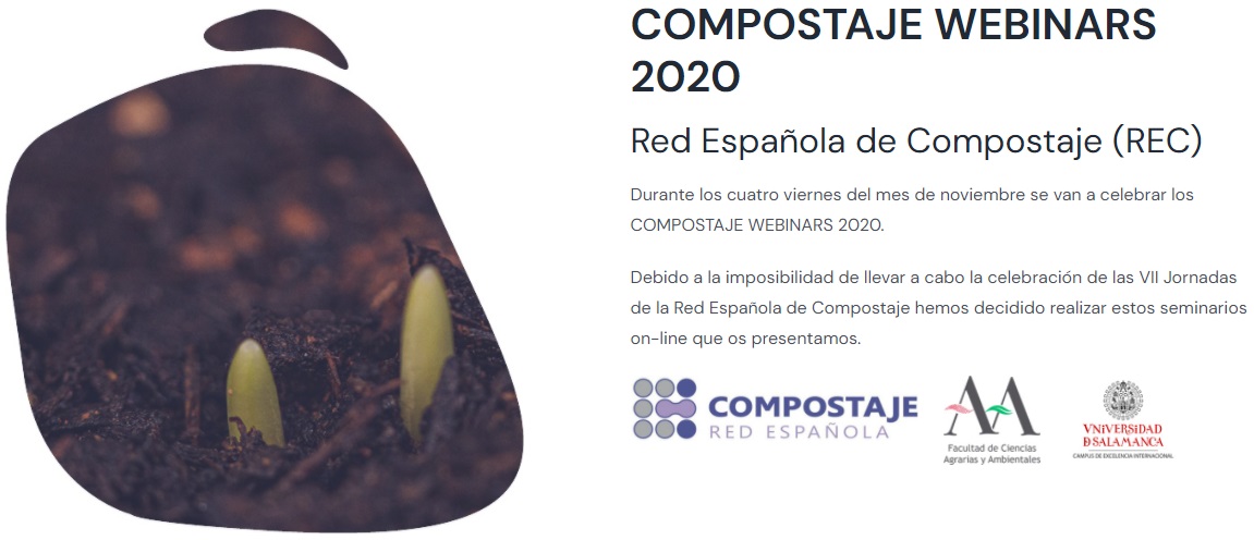 This Friday Pablo Martínez, engineer of the SmartMushroom project, will present the objectives and progress of the project in a webinar organized by the Spanish Composting Network. The talk will be in Spanish and you can sign up here:

congresos.fundacionusal.es

#Compost #Biowaste
