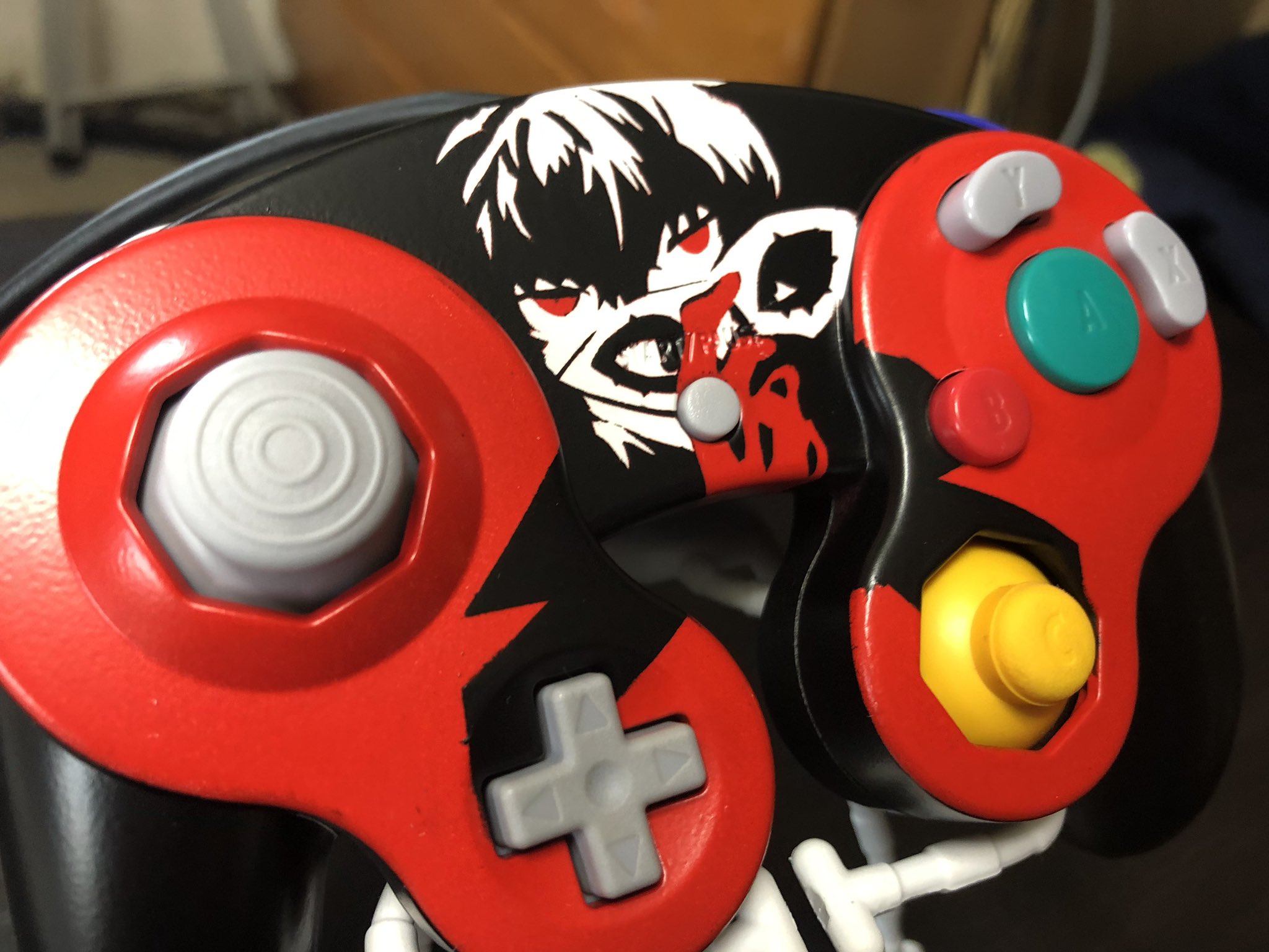 GCコントローラー ゲームキューブ 塗装コン MG GCコントローラー ゲームキューブ 塗装コン ホムヒカ ホムラ