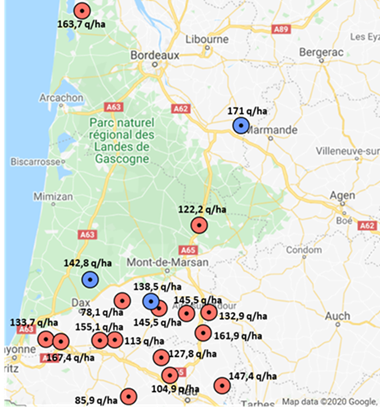 « Notre nouveauté cœur de G5 🌽 DKC5404 est au rendez-vous en Aquitaine en cette année 2020 ! Grâce à sa vitesse de dessiccation, il excelle en rendement économique !
Découvrez nos résultats en avant-première ! 🌽
#Maïs #MaïsDEKALB #ceuxquifontdumaïs