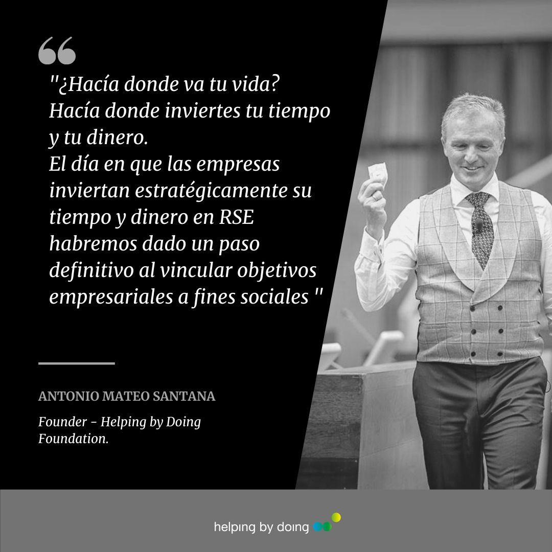 ¿Hacía donde va tu tiempo y dinero? 

By Helping by Doing Foundation

#valorcompartido #ods17 #togetherweachievemore #igualdaddeplanos #rseestrategica #evolucionaturse