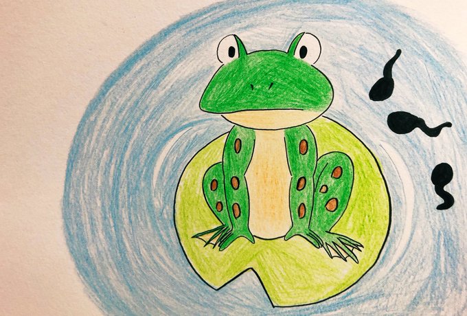オタマジャクシのtwitterイラスト検索結果 古い順