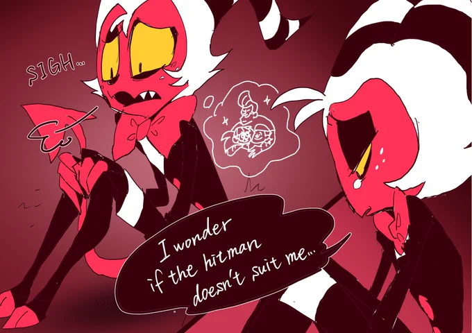 If Moxxie meets him...

 #HazbinHotel 
 #HazbinHotelFanart 
 #HelluvaBoss 