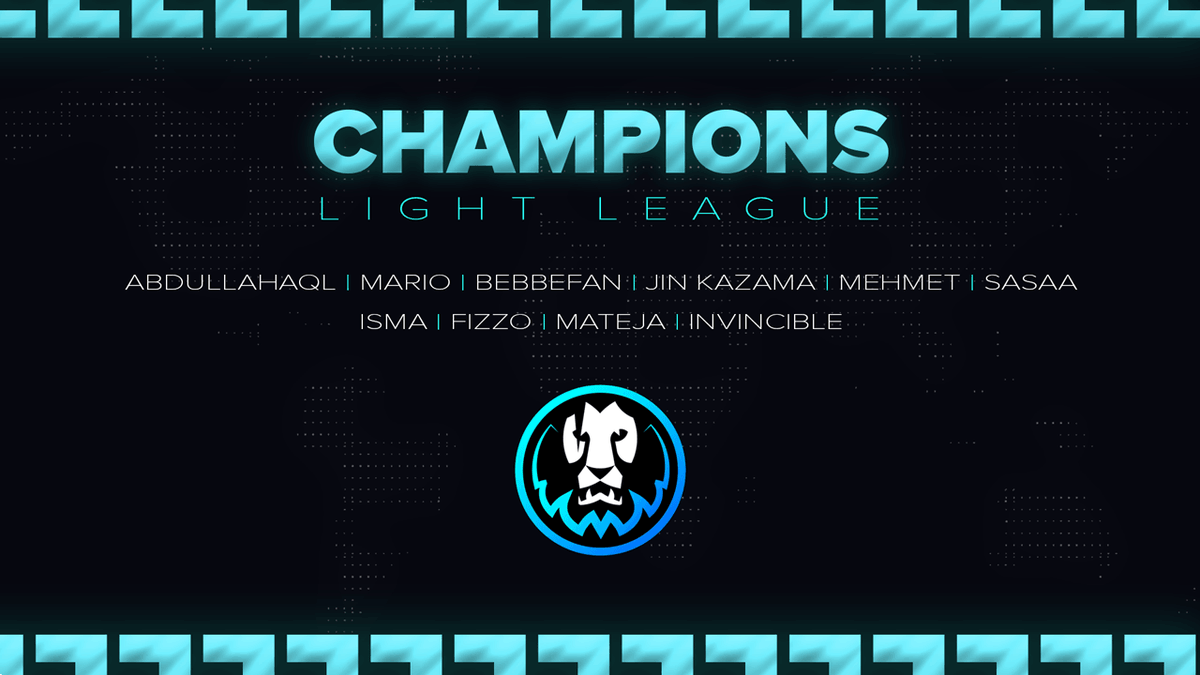 Team_TyrNE's tweet photo. On Sunday, the team were crowned champions of Light League (@LIUL_GG) winning over Shadow's Fan Boys in a clutch game!

@iabdullahaqeel (C)
@bebbefan 
@jintv_in 
@mehmet313233 
@Sasaa_CR 
@Ismariel_1 
@djevreksjogurt 
@Fizzo122 
@ceross1n 
@MarioCR05 

More to come 😎

#GOTYRNE https://t.co/gBxqVIK5bN