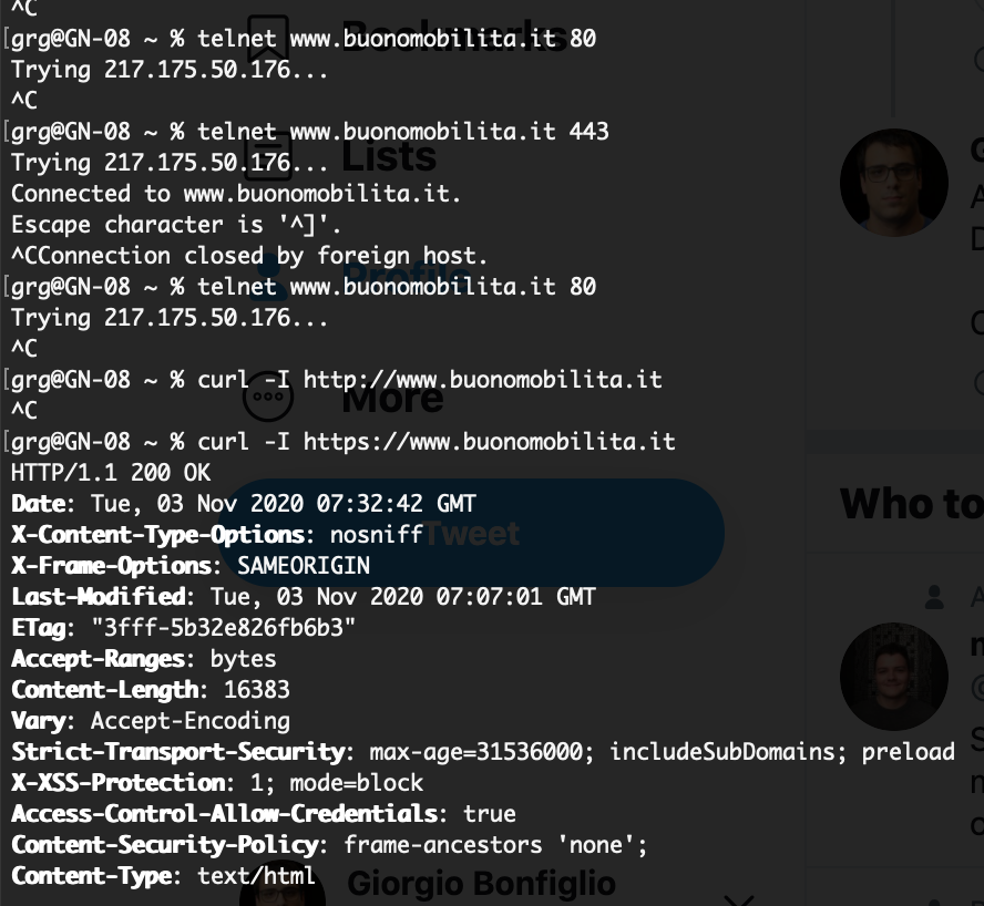 Ci siamo lamentati per anni dei siti della PA che non avevano HTTPS, e per farci un regalo ne hanno lanciato uno SOLO HTTPS.

Nel senso che in HTTP proprio non risponde.