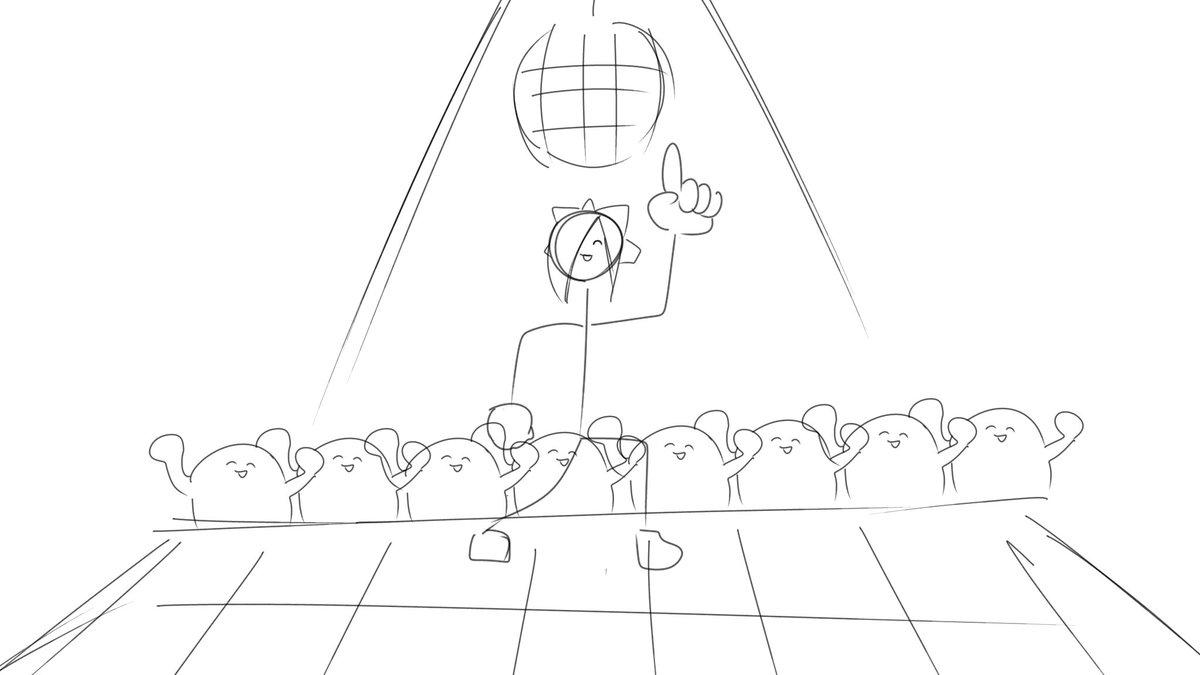 ラフなのでふざけてる 