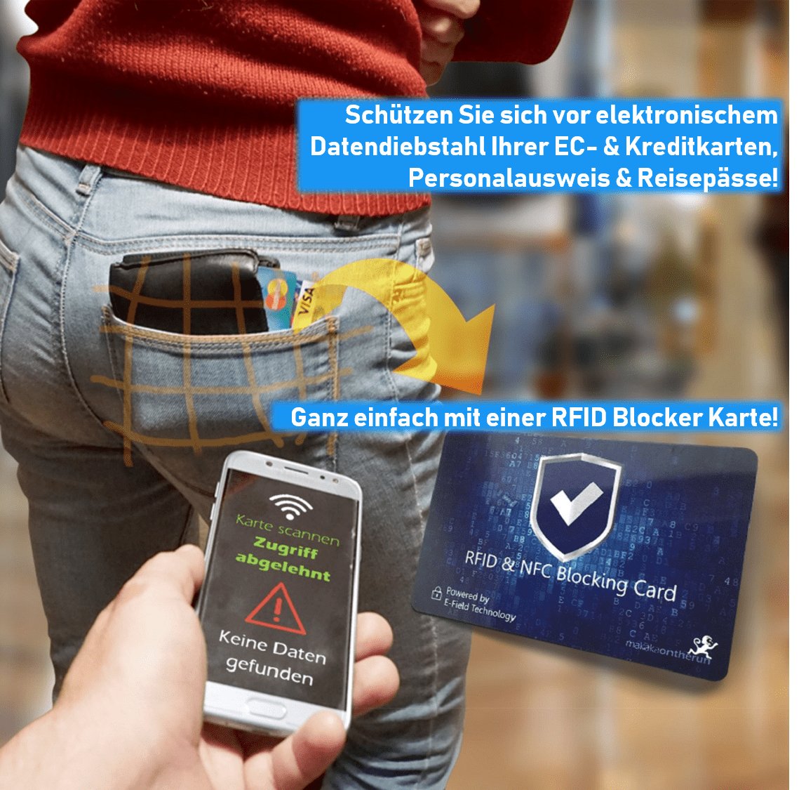 presseticker's tweet image. MakakaOnTheRun - RFID Blocker: Sicherheit und soziale Verantwortung pr-gateway.de/s/392676

#RFIDBlocker #kontaktloseBankkarten #Diebstahlschutz #KinderinNot #Portemonnaie