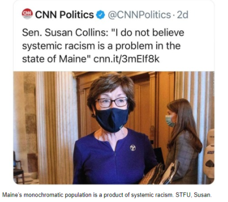 smc429's tweet photo. "Why do people who aren't affected by racism keep confidently weighing in on its existence" https://t.co/Xhk7D3J3NY