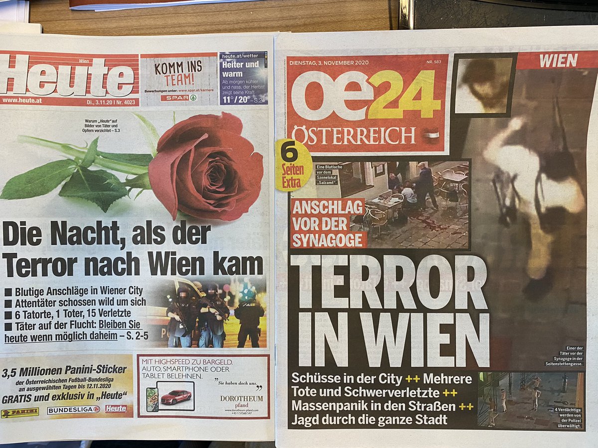 EvaDichand's tweet photo. Und BITTE... hauen Sie uns nie mehr wieder mit denen in einen Topf. Wir sind anders. https://t.co/fB4wMqAT10