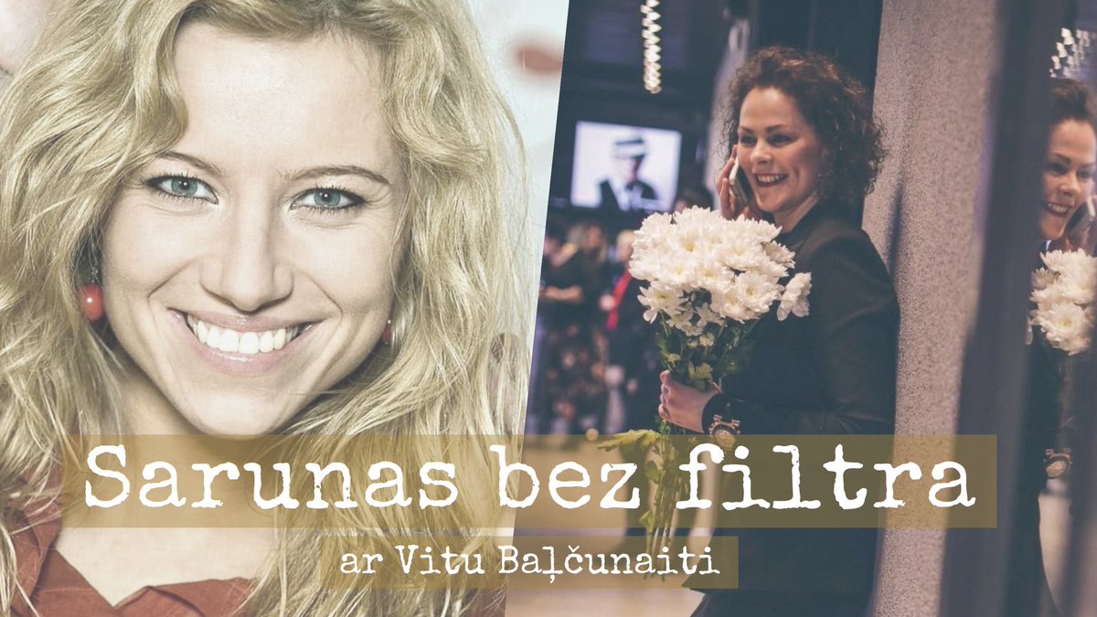 VitaBalcunaite's tweet image. 3.11.2020. “Sarunas bez filtra” viešņa - multimāksliniece Zane Dombrovska.

Pievienojies tiešraides sarunai vispasaules latviešu portālā “Kopā” pl.21:00! Uz tikšanos jau šovakar! 🌺

facebook.com/latviesiemKOPA

youtube.com/c/LatviesiemKO…

#saruna #intervija #sarunasbezfiltra #interview