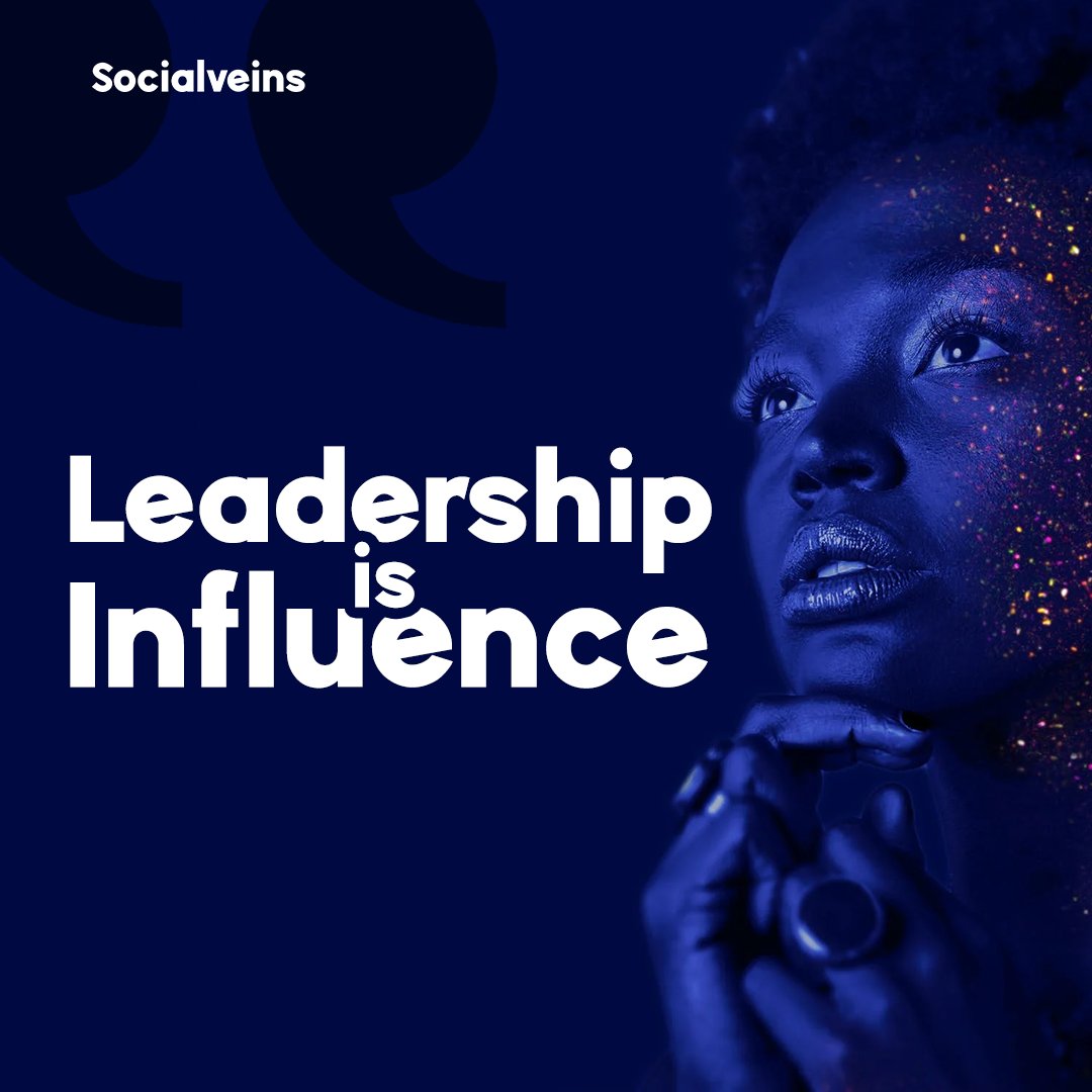 Socialveins's tweet photo. "Leadership is Influence"

#socialveins #influencermarketing #influencer #influencers #sponsors #sponsor #sponsorship #digitalmarketing #marketing #marketingtip #marketingtools #marketingdigital #challenge #marketingcoach #marketingchallenge #leadership https://t.co/seZoSbMJ0k