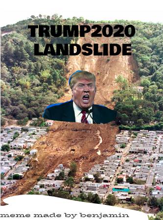 Kenjamin18's tweet image. #TRUMP2020Landside #trump #2020election #politics #America #sleepyjoe #VoteTrump #meme