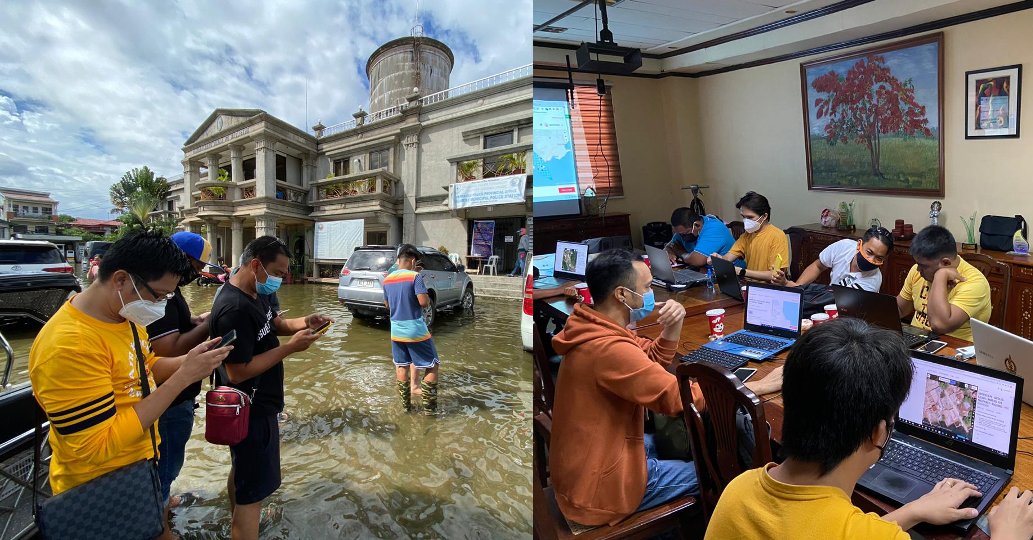 hotosm's tweet photo. The @HOTOSM_Ph team has been adapting to @Covid19 restrictions and continuing to collect field data for the PhilAWARE disaster risk reduction project. Read about their efforts and see their photos in their monthly update: https://t.co/QbqKvWKDRG https://t.co/Q7LC1aU3jF