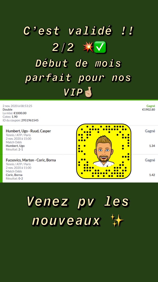 MaxProno3's tweet image. C’est validé hier encore ! On ne s’arrête pas💸 #TeamParieurs  #ParionsSport