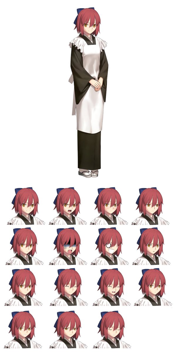 Nothing wrong with this sheet, just a normal Kohaku Expression