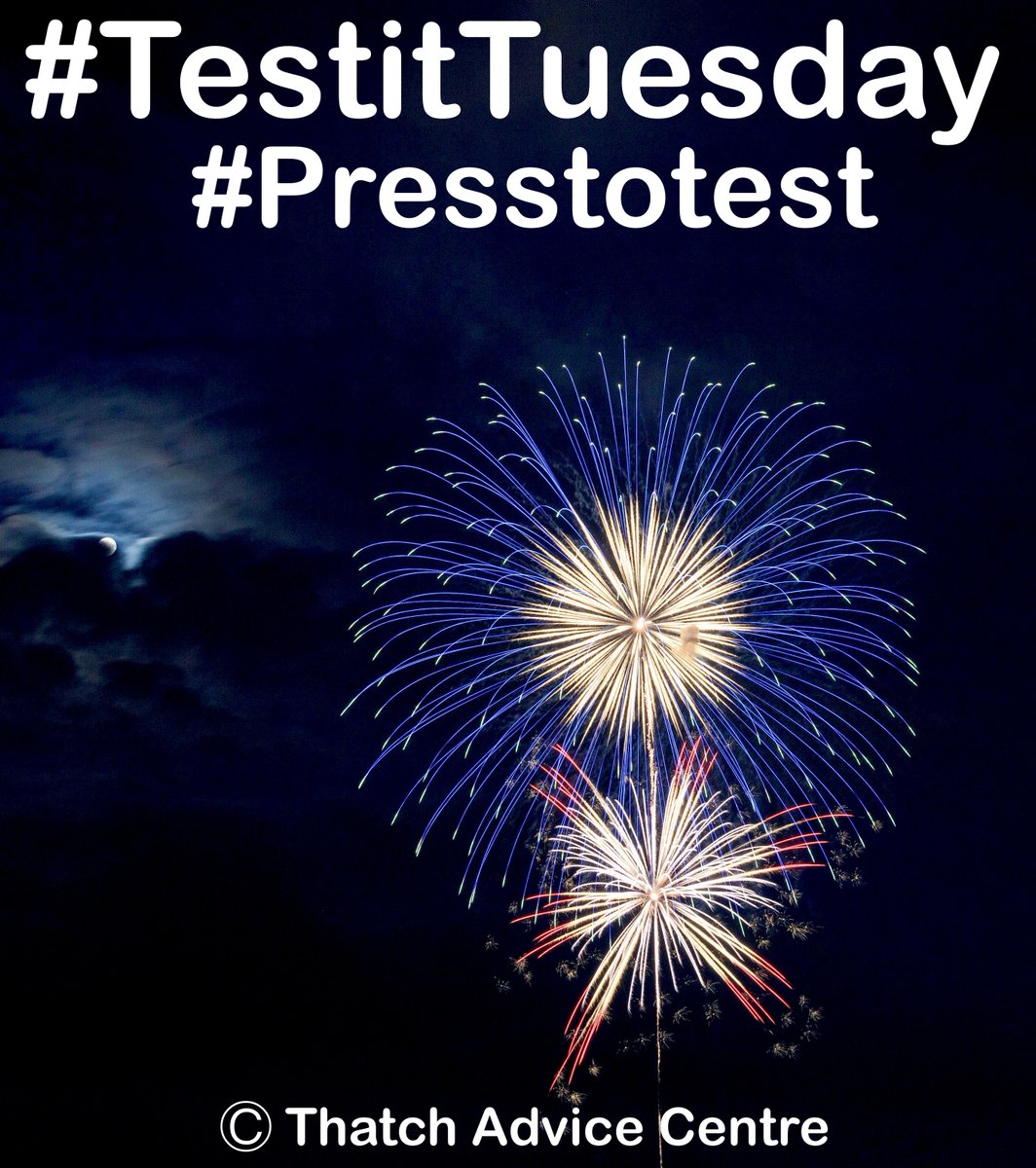 #ThatchAdvice. #TestitTuesday - Bonfire night is approaching! Now more than ever please test your Smoke &amp; CO Alarms.
Spread the world and stay safe this bonfire night. Press to test <a href="/APICSweeps/">A.P.I.C.S.</a> <a href="/thesweepacademy/">ChimneySweepAcademy</a> <a href="/GomcsInfo/">GOMCS</a> <a href="/NACS_UK/">N.A.C.S</a> <a href="/SweepSafeUK/">Sweep Safe</a> @ncssauk