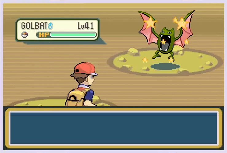 pkmnchampjeremy's tweet photo. Yup. I'm actually turning into @jocoshin now. Shiny Golbat after 12,364 sadness inducing encounters for p5 in Lost Cave https://t.co/Z3dEilEPzt