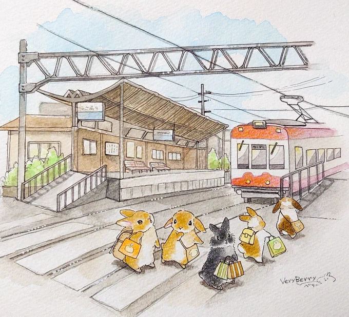 ?観光うさぎさん?

路面電車たのしみだね 