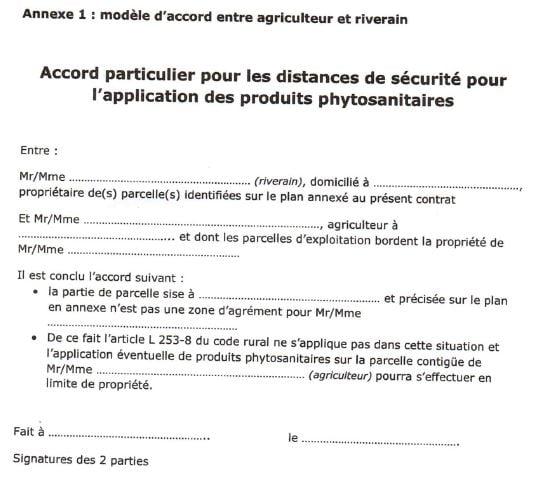 [ZNT] Pulvériser à 5 ou 10 m des maisons, c'était encore trop leur demander. Voici l'imprimé que les accrocs du pulvé font signer aux riverains du Maine-et-Loire pour traiter SOUS LEURS FENETRES!!! 😡
Et la (ridicule) loi, on s'essuie les pieds dessus!