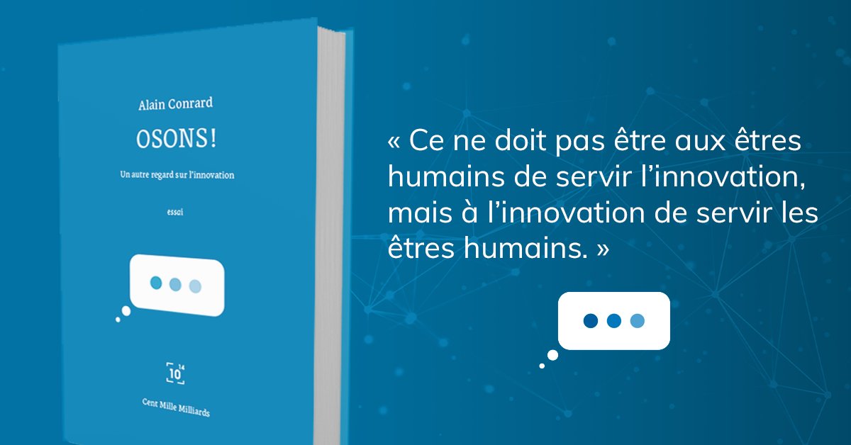 Une phrase extraite de mon livre qui résonne tout particulièrement en ces temps troublés qui poussent les entreprises à innover et à se réinventer. 

Pour en savoir plus sur cet ouvrage, que je suis fier de vous partager : okt.to/dhSLHR

#ETI #Innovation #technologies