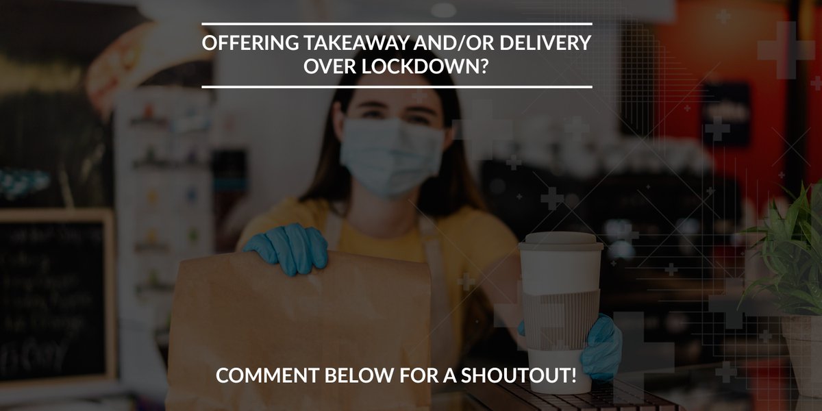 Once again, the hospitality industry is rising to the challenges of lockdown.  If you're offering takeaway and delivery over the next 4 weeks, we want to spread the word, so comment for a shoutout!

#HereToHelpHospitality #Lockdown2 #SupportSmallBusiness #SupportYourLocal