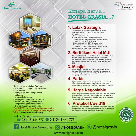Kenapa Harus Hotel Grasia....?
Come &amp; JoIN uS... hotelgrasia.com