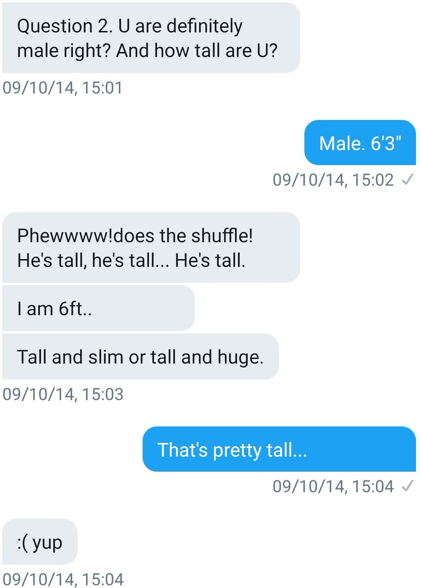 Next, she asked about my vital statistics, innit?  #BookOfGambrach