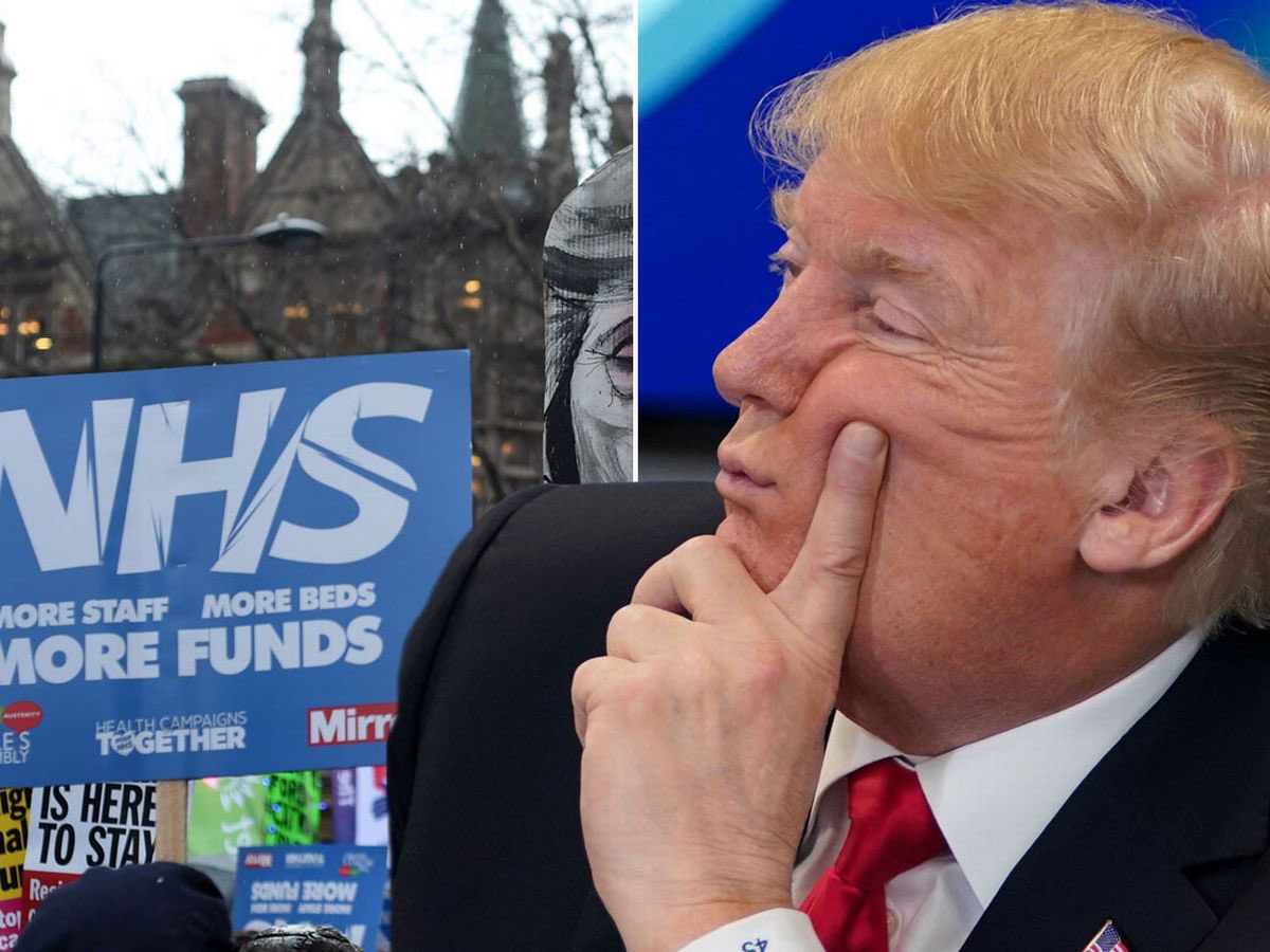 Dear America,

Donald Trump has criticised and lied about the NHS on numerous occasions and clearly has no regard for universal healthcare.

But the NHS is one of the best things about our country, so please do the right thing today and get rid of that imbecile.

#ElectionDay