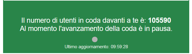 FStripoli's tweet photo. Ma che la coda virtuale va pure in pausa caffè????? #BonusMobilita #ministeroambiente #GiuseppeConte https://t.co/PzQZVoDCrh
