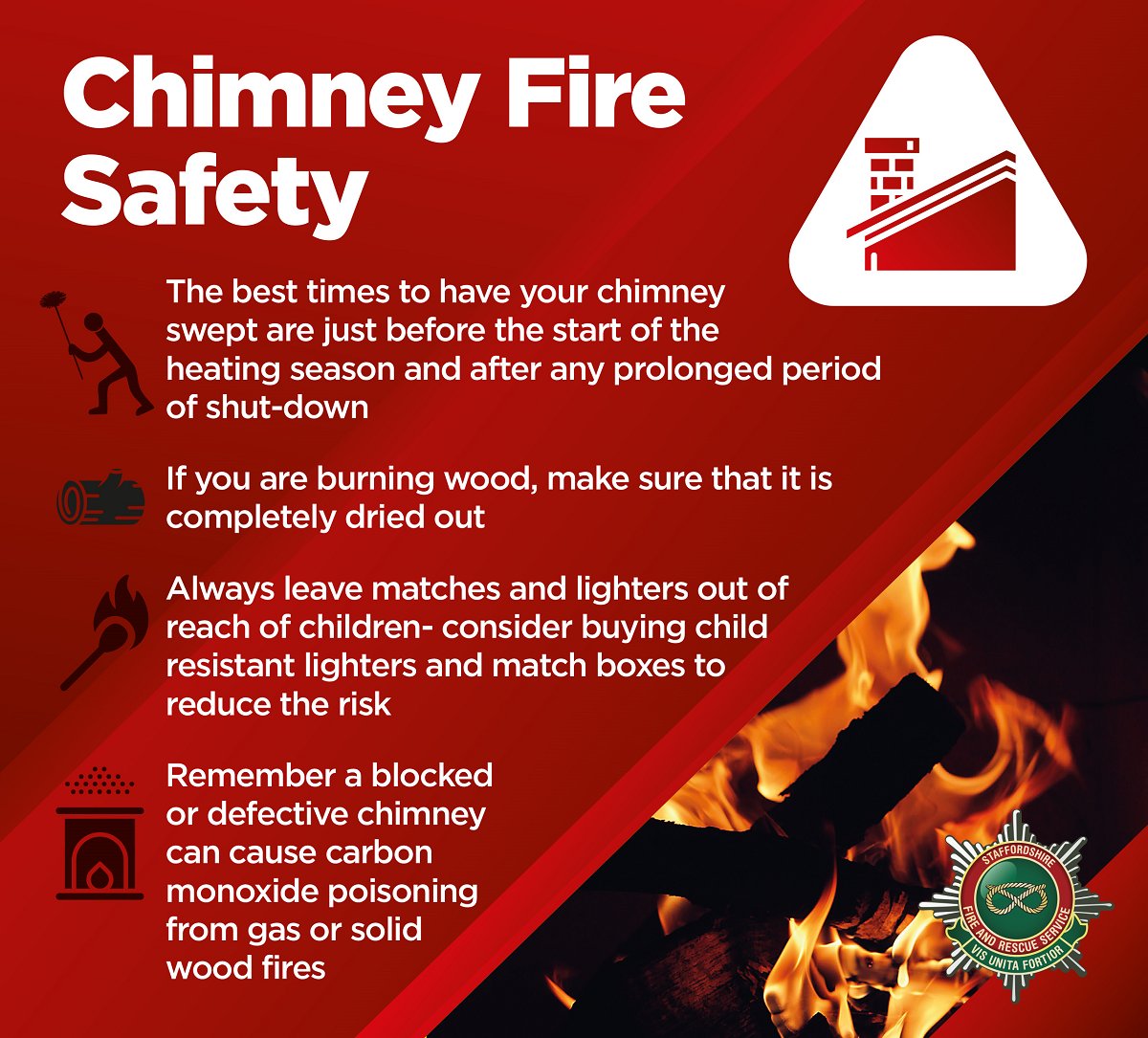 During the cold winter months, chimney fires increase. 

Check out our chimney fire safety guidance to keep you safe 👉 orlo.uk/YlHpG