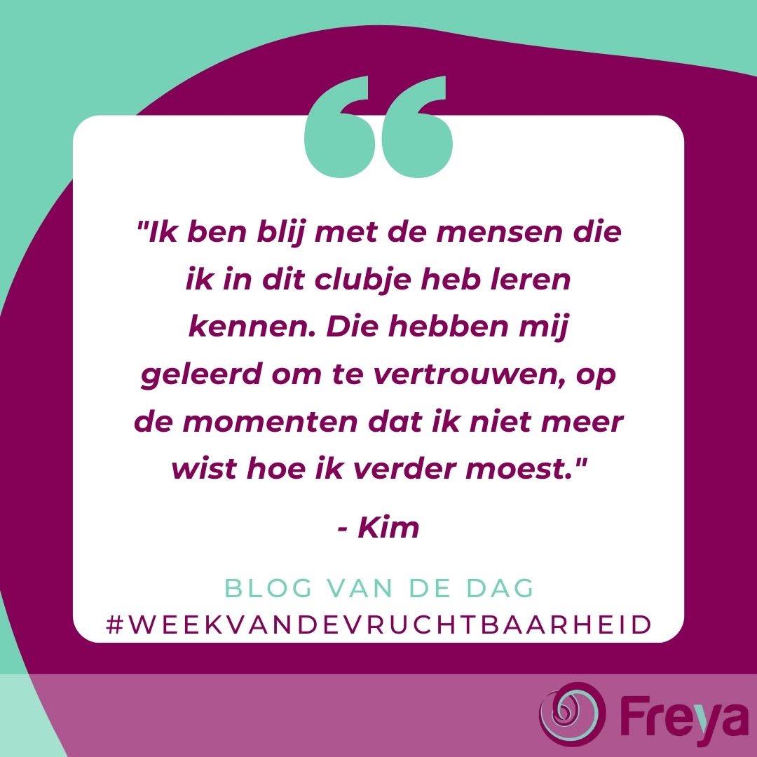Freya_NL's tweet photo. "Dan doe je toch IVF?" Helaas: niet iedereen sluit het traject af met het zo gewenste kindje in de wieg. Kim weet daar alles van. Ze maakt deel uit van 'de club waar niemand bij wil horen'.
https://t.co/V036U1bKaT
#WeekvandeVruchtbaarheid #EuropeanFertilityWeek https://t.co/6to96j4RYy