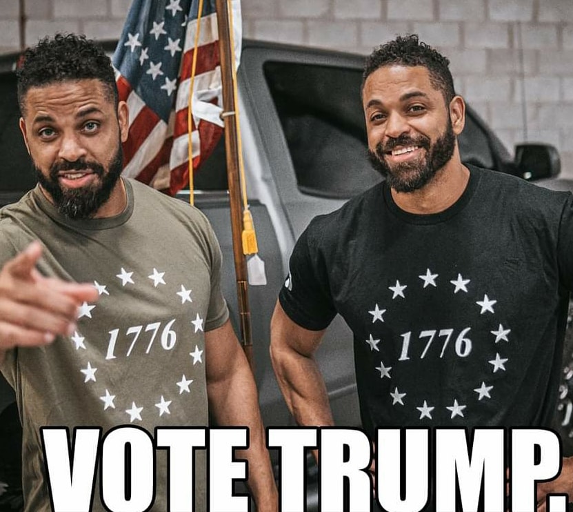 hodgetwins's tweet photo. VOTE TRUMP. YEEEEEEEEEEEAH https://t.co/PNJF8rYSEz