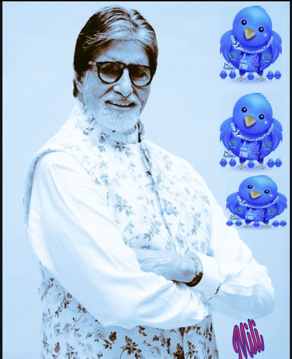 MukherjiRatna's tweet photo. @SrBachchan Badhai ho amit ji. #AB44.6Millions folliwers on Twitter. https://t.co/qrwIO2oXAY