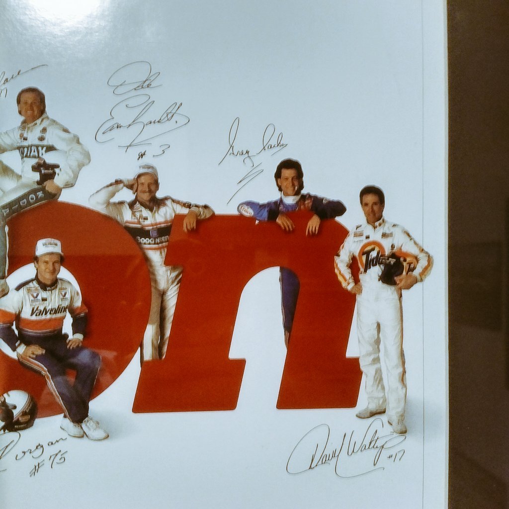 ItsOriginalBS's tweet photo. Happy Birthday Dad! And shout-out to the other legends in the photo. #GregSacks @AllWaltrip #DaleSr @RustyWallace #MorganShepherd #NASCAR @NASCARMemories https://t.co/MnNcm4xipt