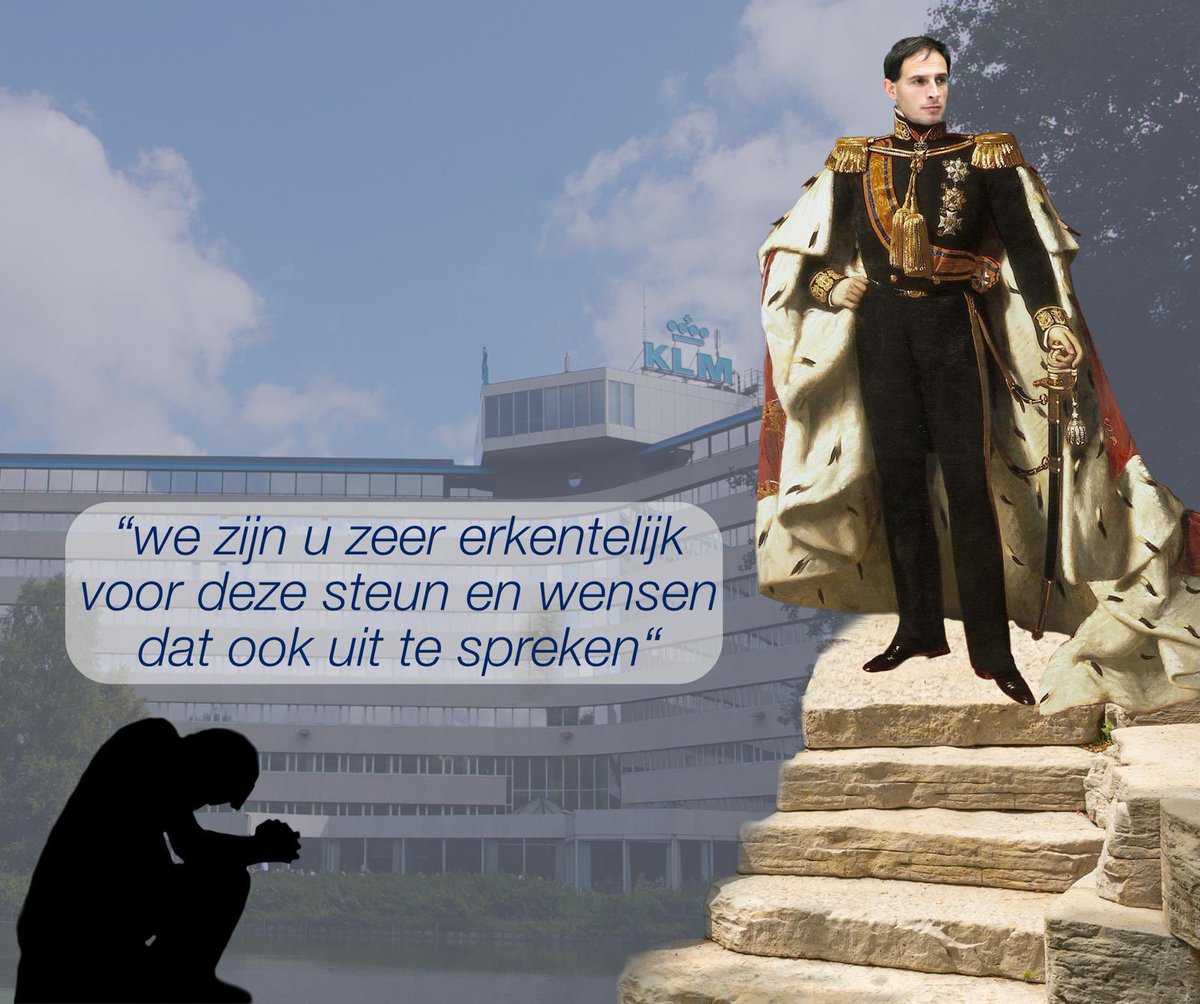 RoelSchrein's tweet photo. Grappen over piloten niet van de lucht op twitter #KLM #loonoffer https://t.co/4l3S8Vv4GQ