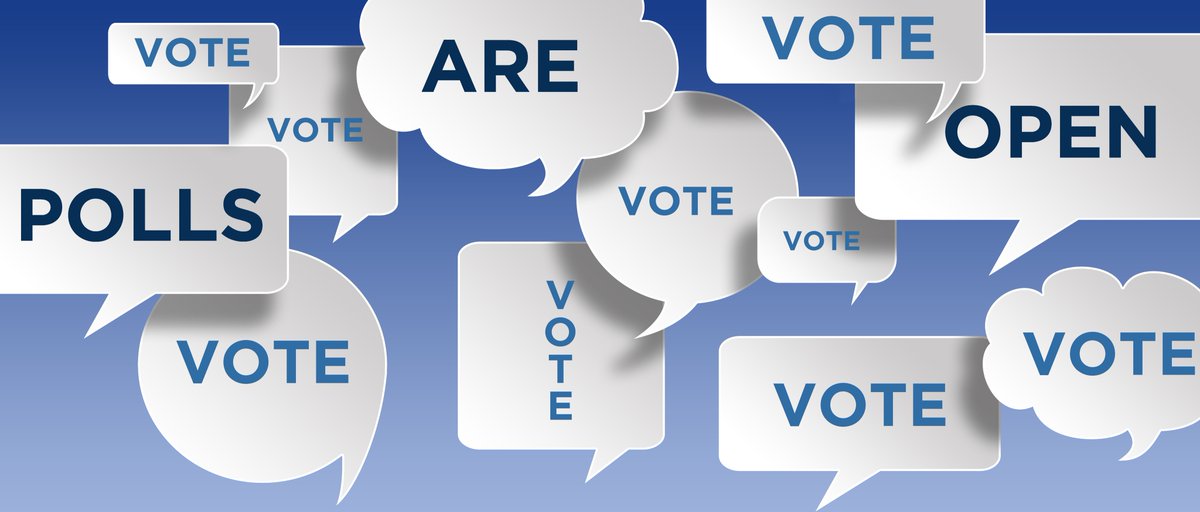 Polls are open! Make your voice heard!