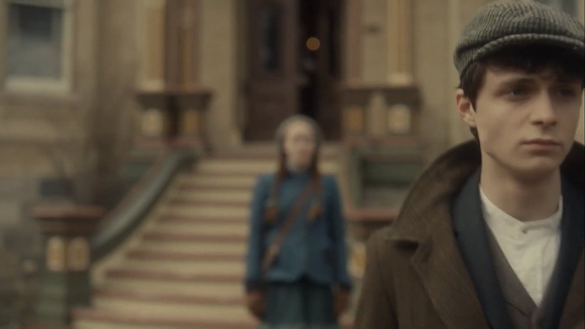 justagalintx's tweet photo. I think this is the only time when they argue (Anne says something mean) that Gilbert just kind of shuts down and doesn’t respond with a snarky comment of his own. This rejection hurt. Explains what happens next and the events that unfold because of it...

#renewannewithane https://t.co/sXU68fDRUN