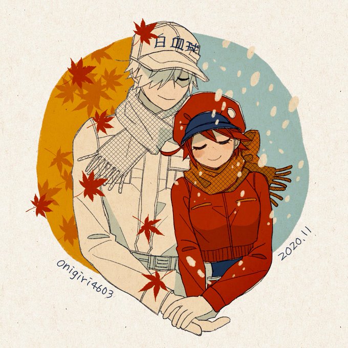 Doujinshi - Cells at Work! / Red Blood Cell (AE3803) & White Blood Cell (好きっていわなきゃ) / KF