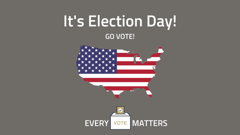 SMSUSuccess's tweet photo. Mustangs, have you done your civic duty? 🐴🇺🇸
#MustangsVote

Click here for Election Day voting information: https://t.co/KUMJ1QpYwF https://t.co/thYGmizS6O