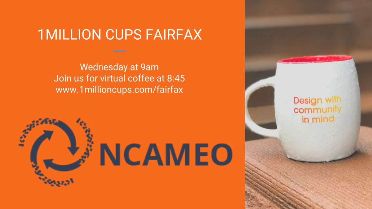 Join us tomorrow and hear from #WilliamWong of #NCameo. A low-cost, no-code app development solution. Thanks to our sponsors <a href="/TheBossActions/">TheBossActions</a> and <a href="/officeevolutio7/">OfficeEvolution Tysons</a>. Register for the meeting here: bit.ly/3cjK4Cs
#startup #freeadvice #business #coffee #Virtual