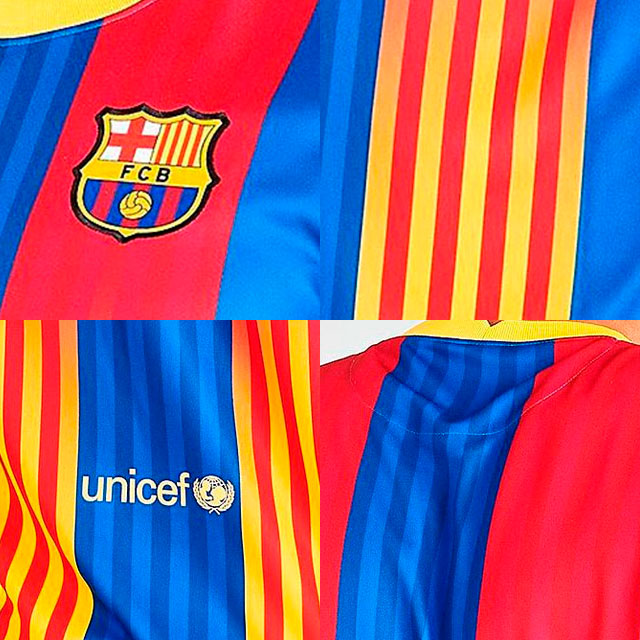 Todo Sobre Camisetas on X: 🚨🔵🔴 Han surgido fotos de la cuarta camiseta  de FC Barcelona 2020/21, que integra la Senyera al diseño blaugrana:    / X
