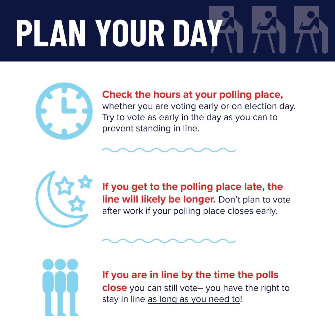 SLSVCoalition's tweet photo. Good morning! 🌞 Have you voted yet? 

If you can, plan to vote in the morning to prevent long lines at your polling place this evening. #ElectionDay https://t.co/agYqUeozg9