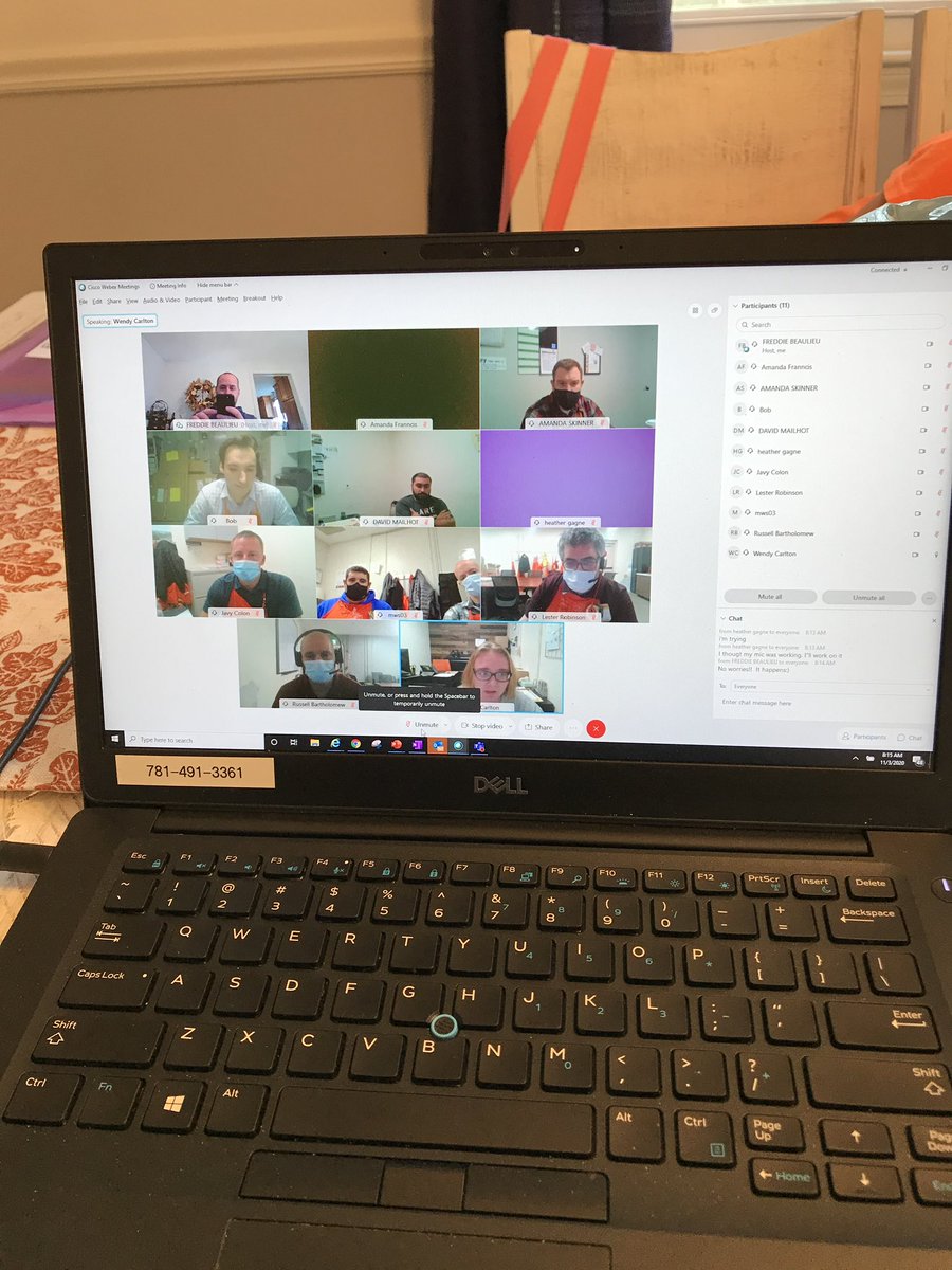 District 264 “Virtual” DSAD class day 1.  Can’t want to see what these rockstar Department Supervisors accomplish😃