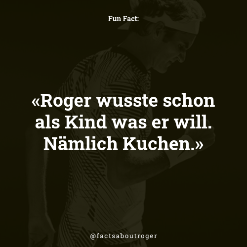 factsaboutroger's tweet photo. Roger wusste schon als Kind was er will. Nämlich Kuchen. #wow #iloveroger https://t.co/KVPYuhqkLh