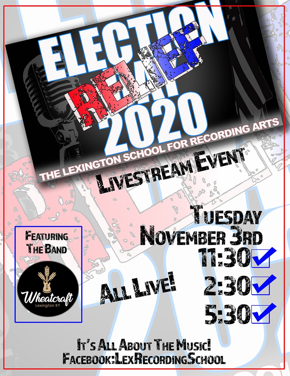 Lex_SRA's tweet image. Its Here! 2020 Election Day Relief.