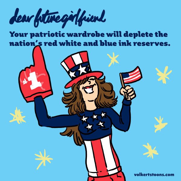 DearFutureGF's tweet photo. Obligatory Nov 3rd Pro-America comic.

#dearfuturegirlfriend #futuregirlfriend #girlfriend #relationships #cartoon #comic #illustration #humor #funnies #decision2020 #vote #ivoted #voter #usa #patriotic #patriot https://t.co/SrVeJE6caL