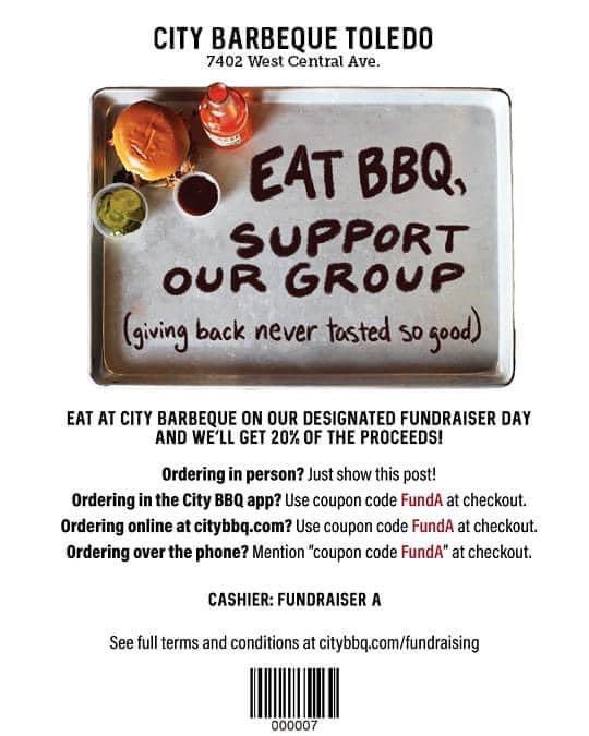 EpsilonAlphaPi's tweet image. This Thursday is our City BBQ fundraiser!! Come out and support EAPi!
